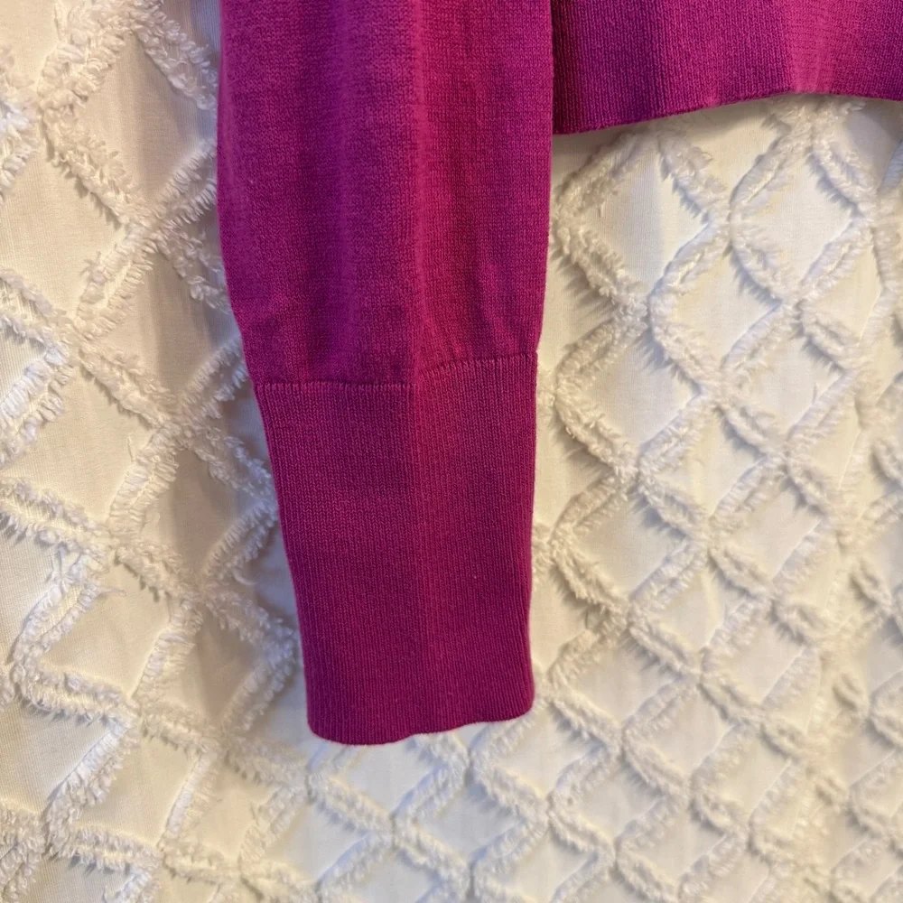 Loft Magenta Cardigan - Picture 3 of 4